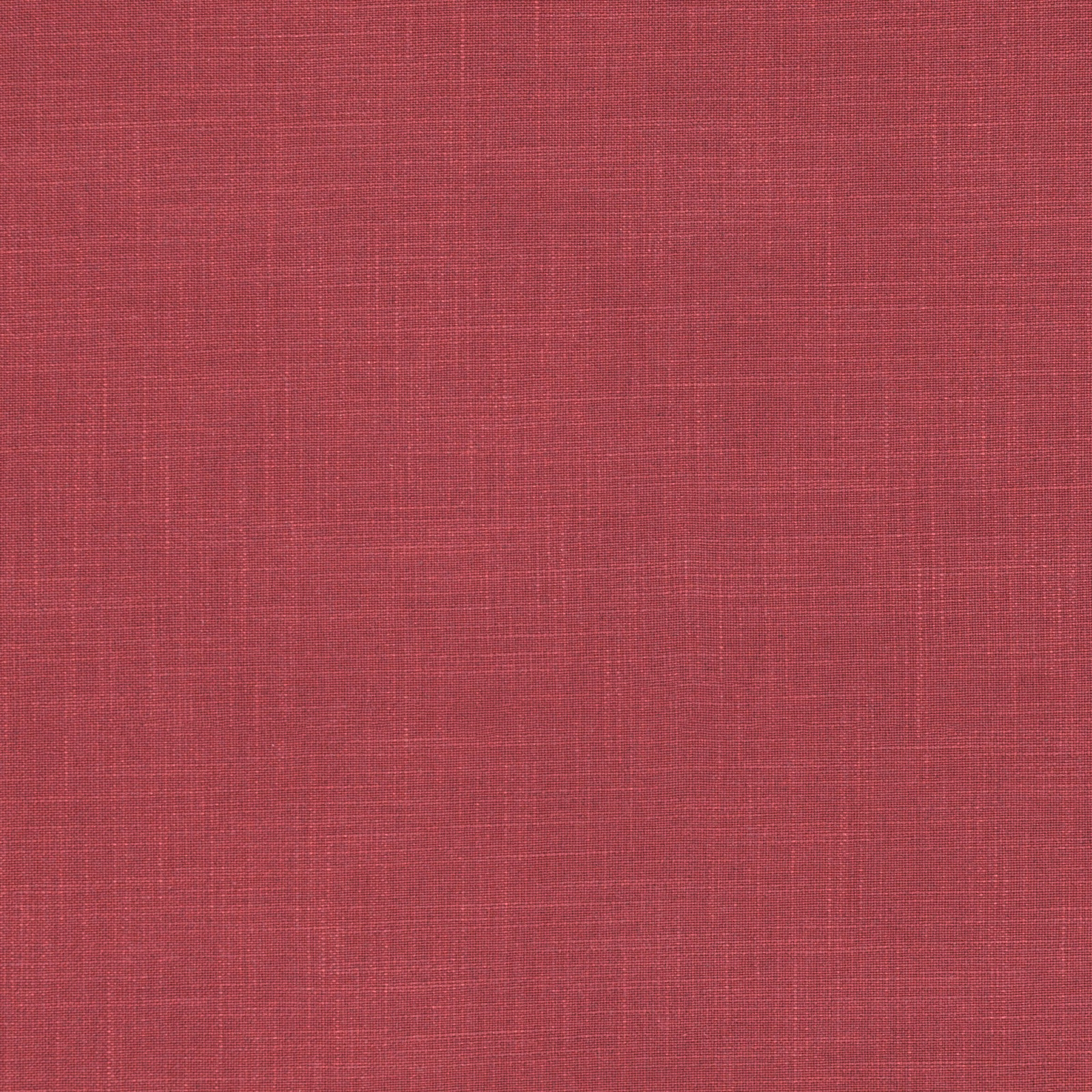 Muted soft red fabric with fine crosshatched weave and subtle tonal variation