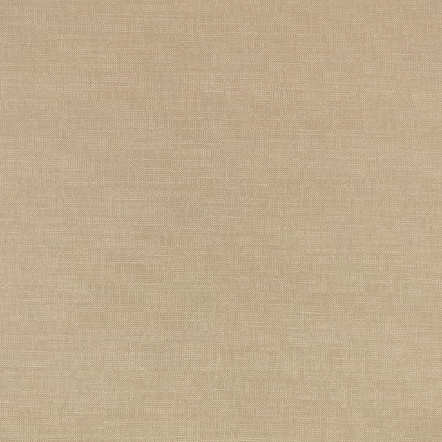 Warm almond-beige fabric showing a fine, closely woven plain texture