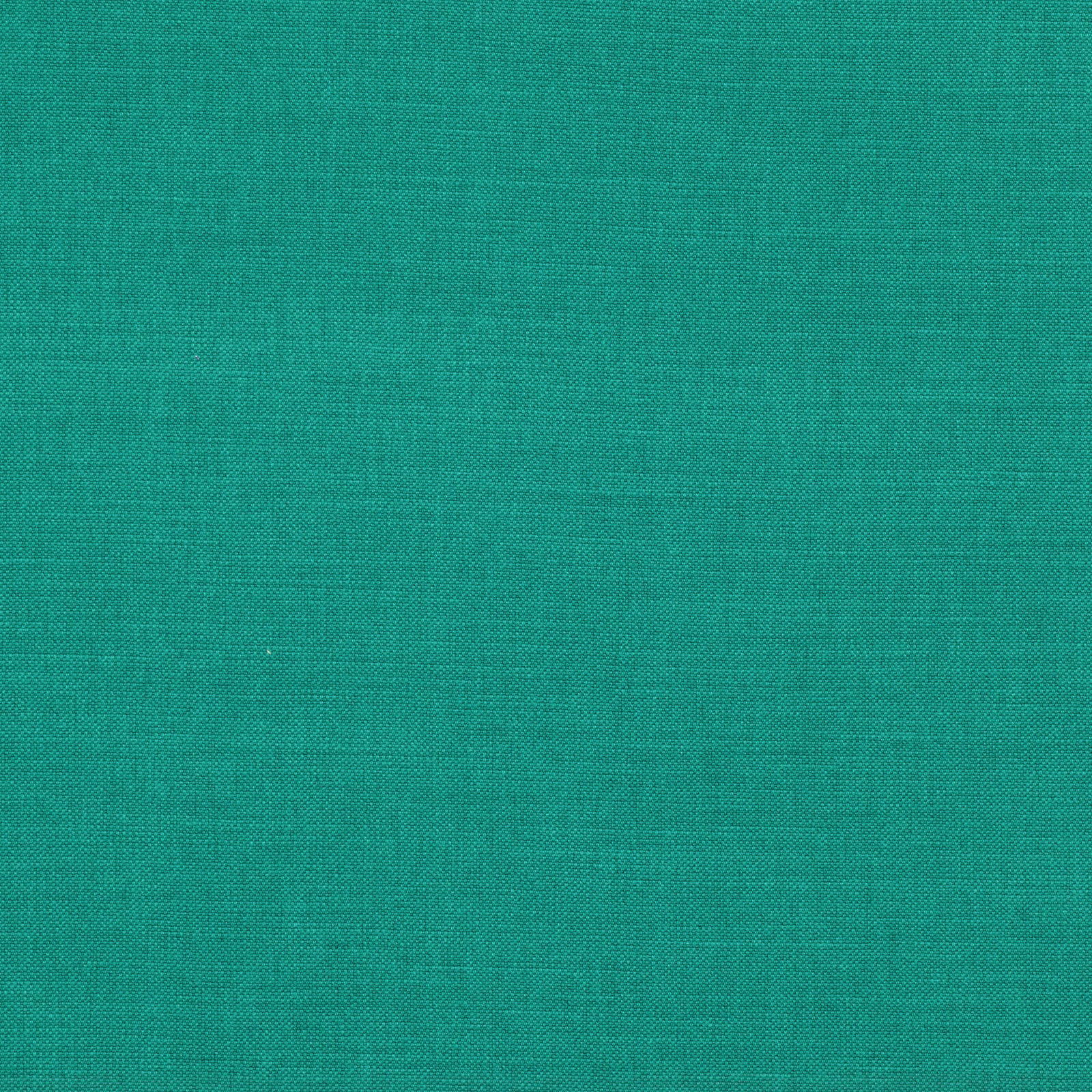 Close-up of saturated turquoise-teal fabric with a fine, even woven texture
