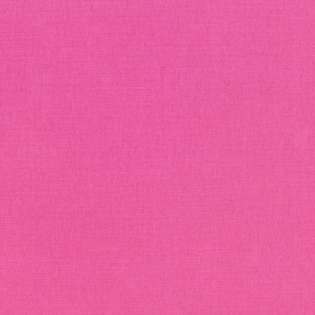 Vivid begonia pink plain weave with a fine, softly irregular texture
