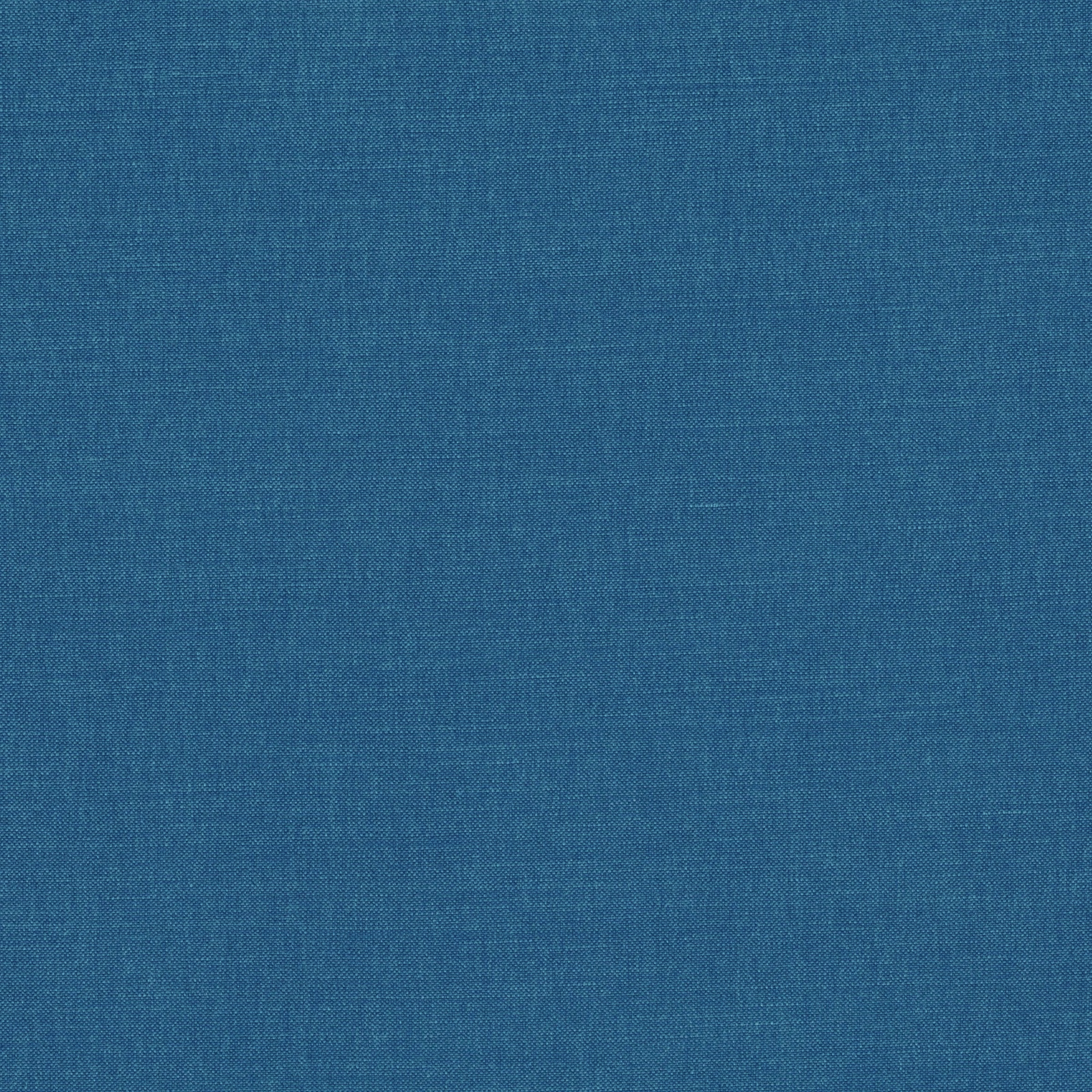 Close-up of muted blue-teal plain-weave fabric with fine textured threads