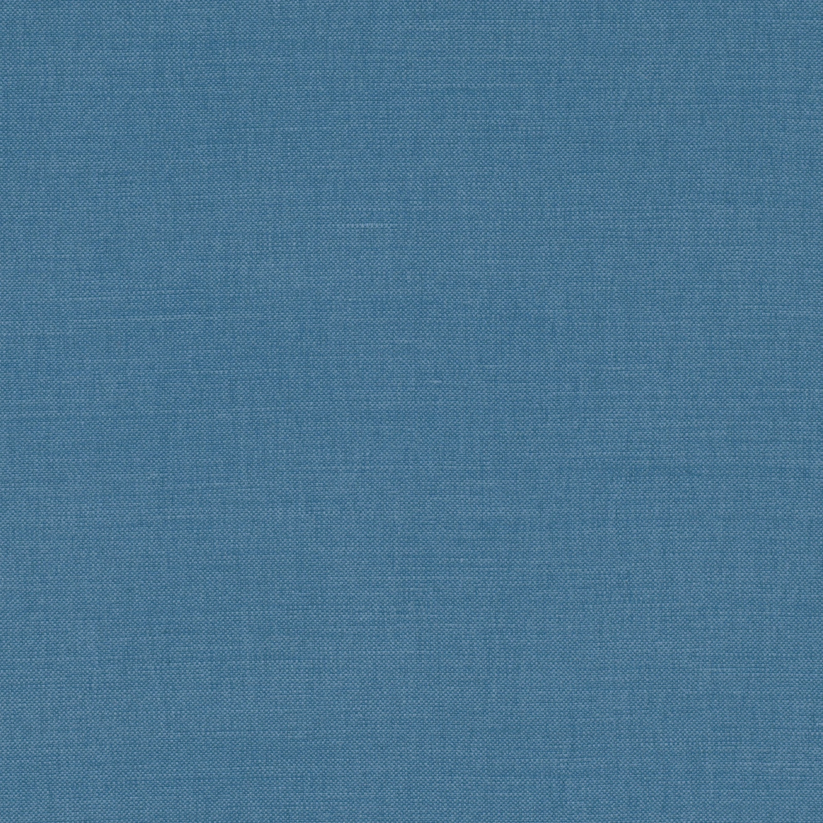 Cool muted blue fabric with fine crosshatched weave and softly varied surface