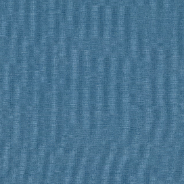 Cool muted blue fabric with fine crosshatched weave and softly varied surface