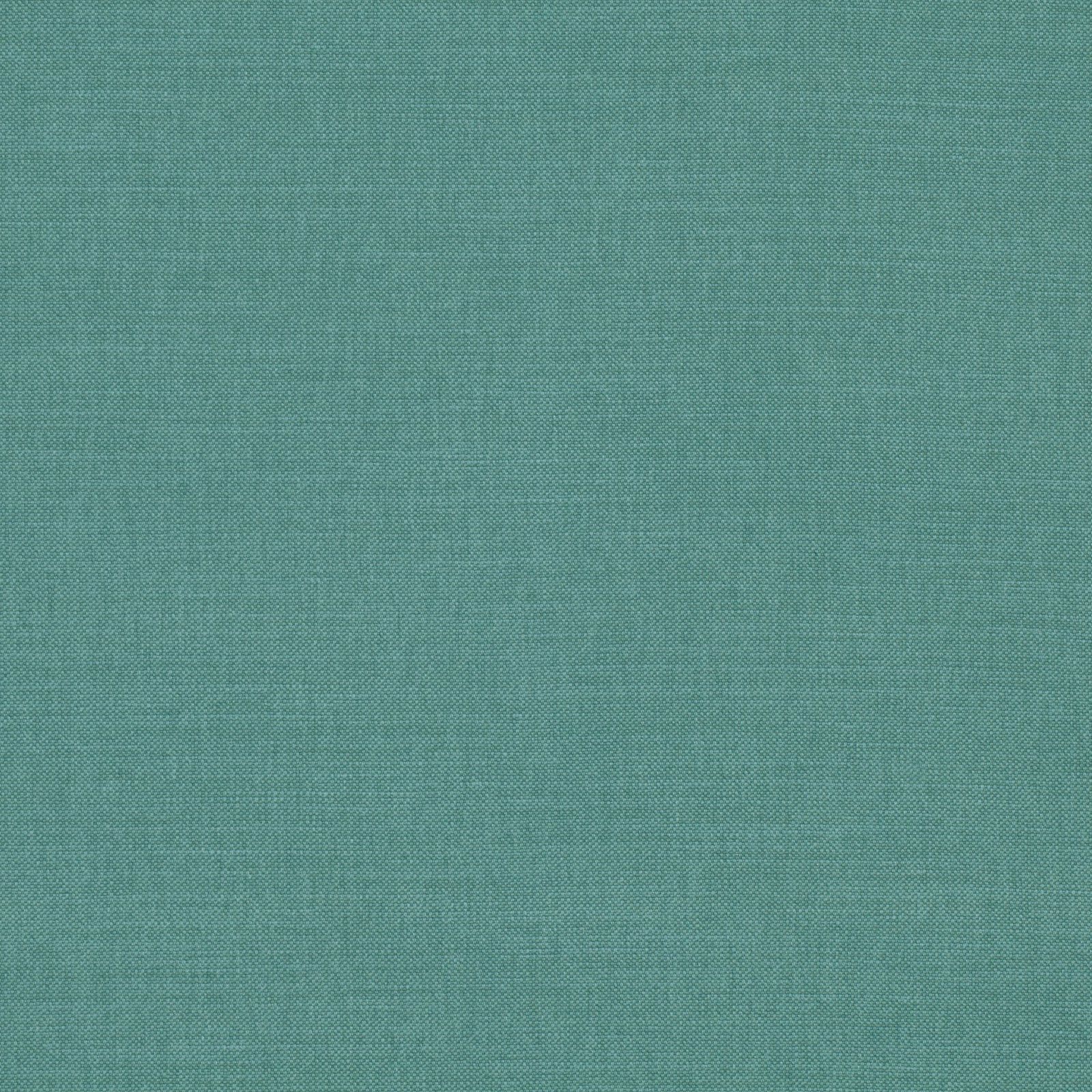 Muted turquoise teal plain weave fabric with fine crosshatched texture