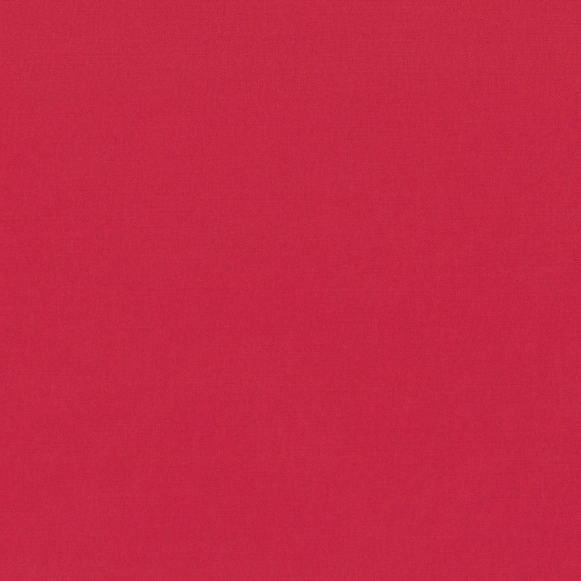 Warm carnelian-red plain weave with a fine, even textile grain