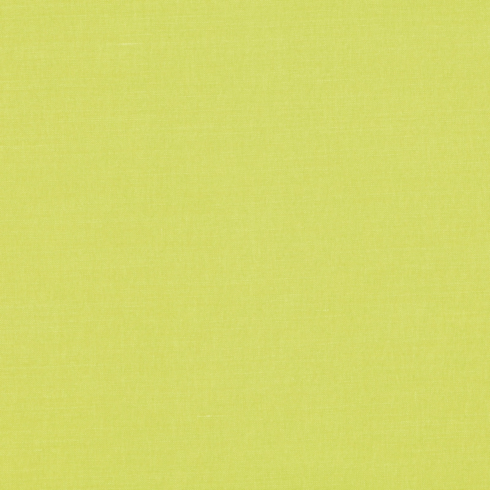 Fine plain weave in vivid chartreuse yellow-green with subtle tonal texture