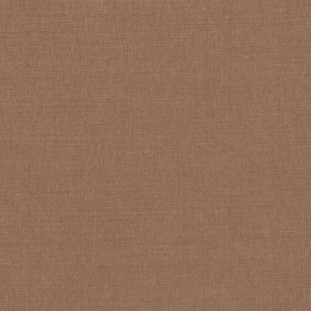 Warm chestnut-brown plain weave with subtle tonal texture