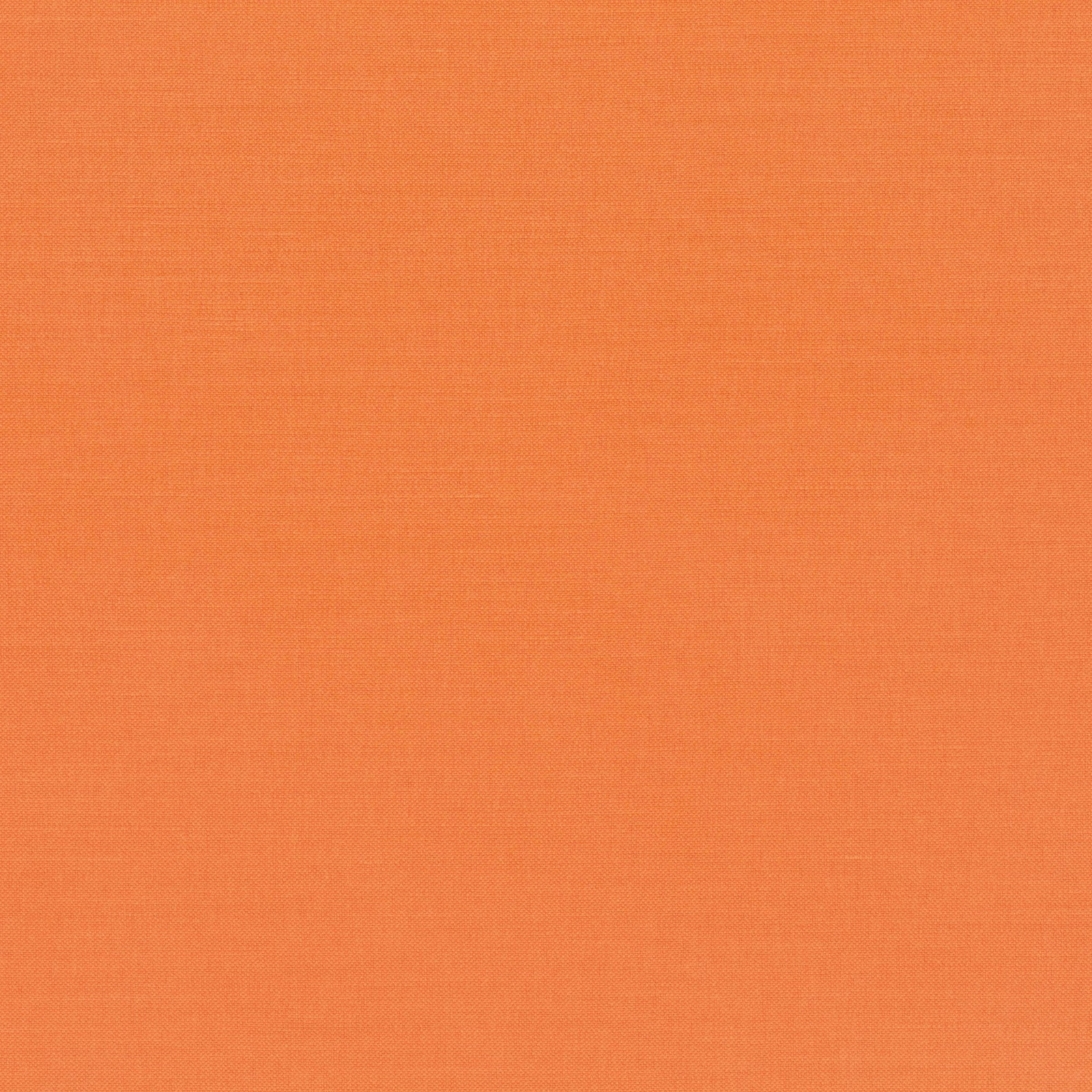 Warm clementine-orange plain weave with a fine, softly textured surface