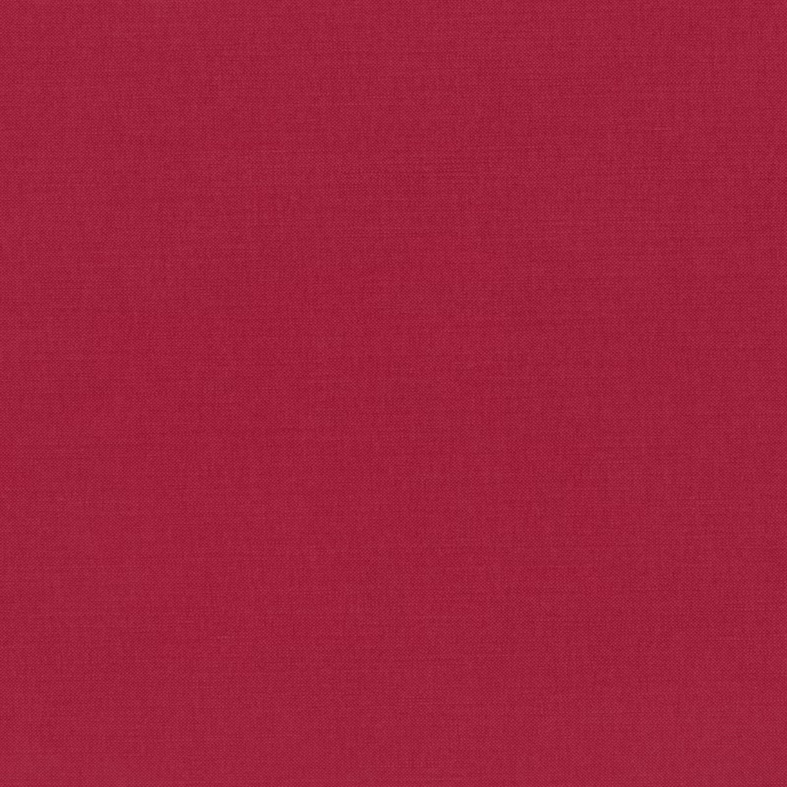 Deep cranberry red fabric with a fine, even woven texture and softly varied surface