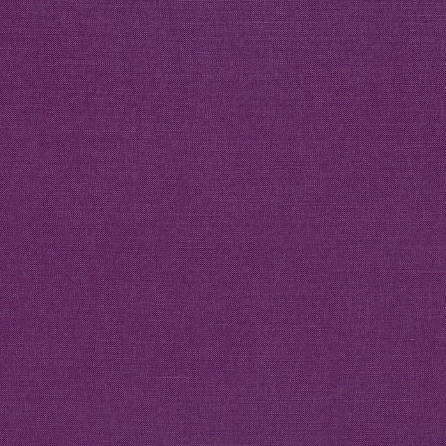 Close-up of muted plum-purple Crocus fabric showing a fine, subtly tonal weave