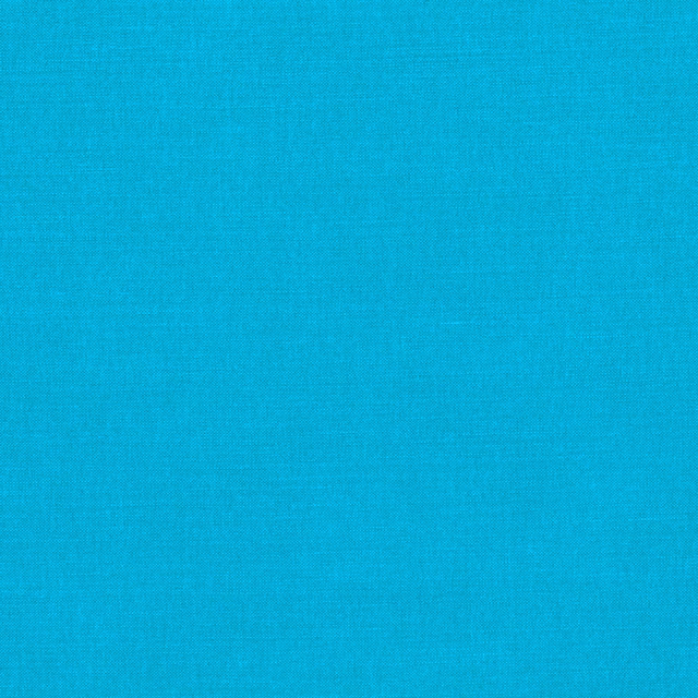 Close-up of vivid electric blue fabric with a fine, even plain weave