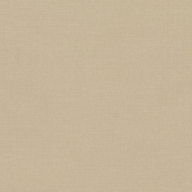 Warm fawn beige plain-weave fabric with subtle fine crosshatch texture