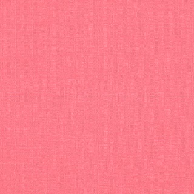 Fine coral-pink plain weave with a softly textured, even surface