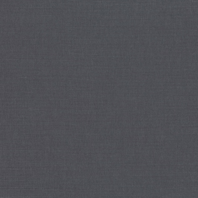 Close-up of finely woven cool charcoal-grey fabric with subtle tonal variation