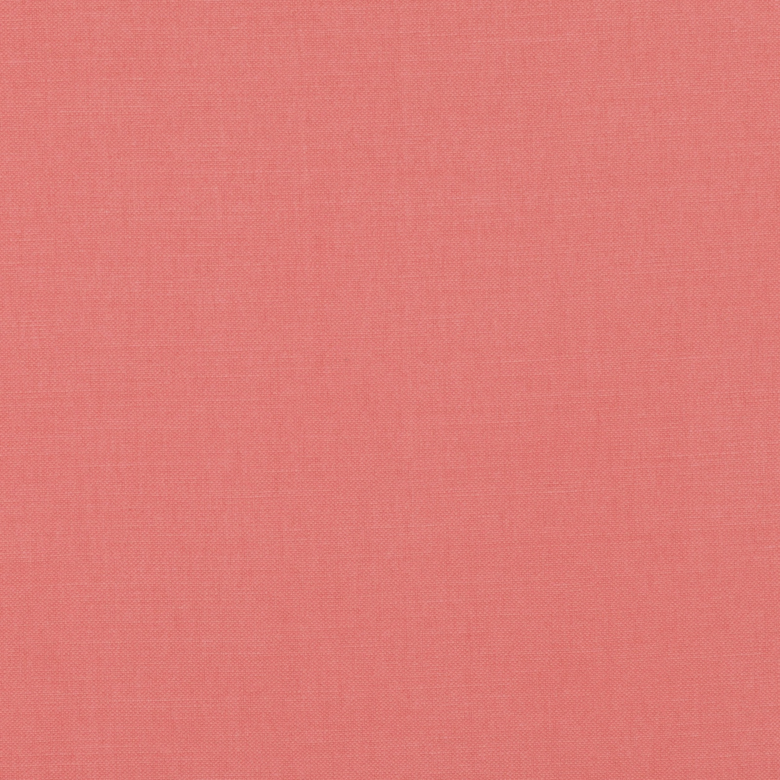Close-up of coral-pink Guava fabric showing a fine, even woven texture