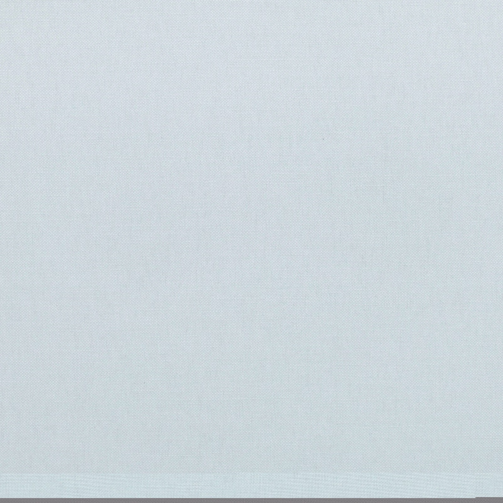 Close-up of pale icy blue-grey fabric with a fine, even woven texture