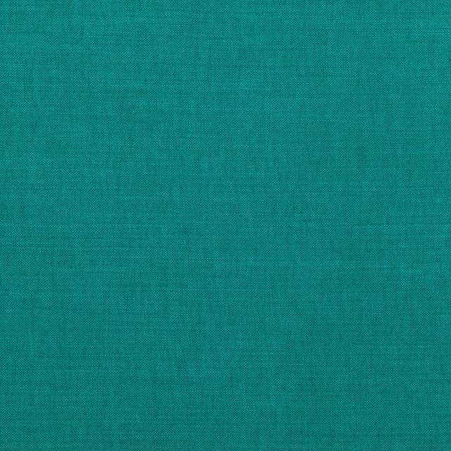 Close view of deep teal-green plain weave with subtle slub and tonal variation