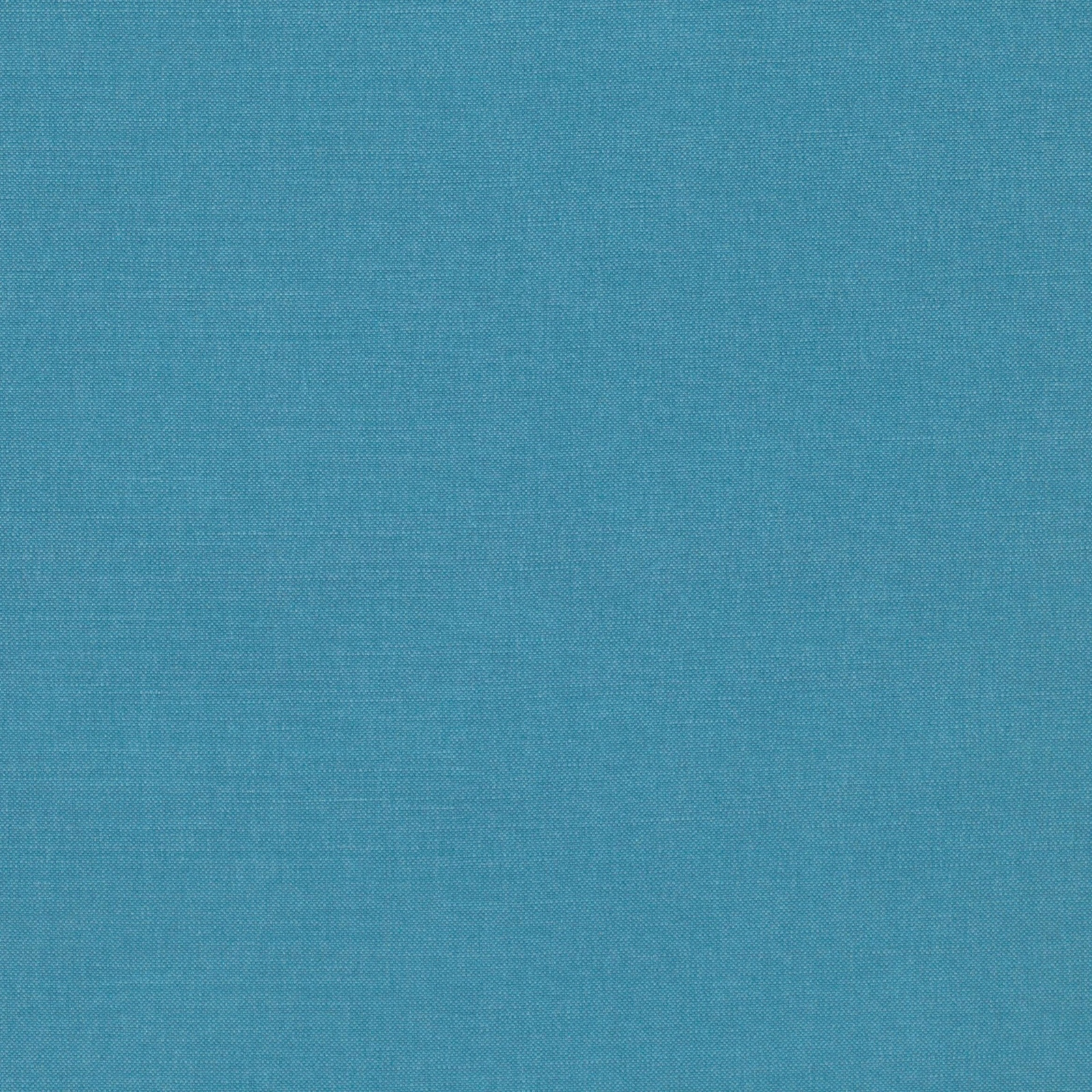 Cool aqua-teal plain woven fabric with fine tonal texture