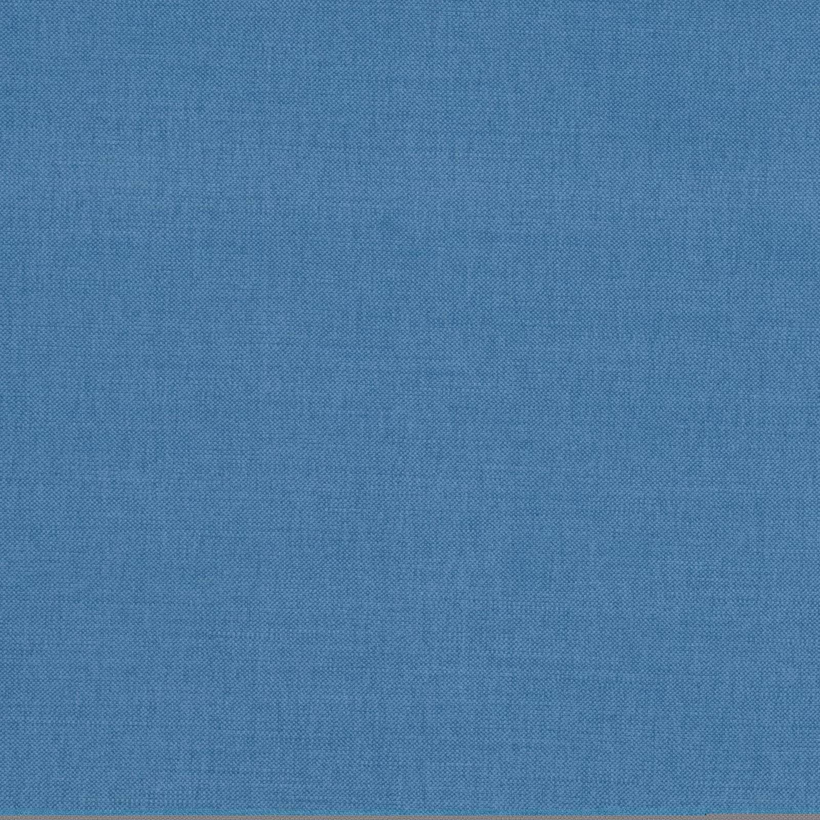 Muted denim-blue plain weave showing a fine, even woven texture