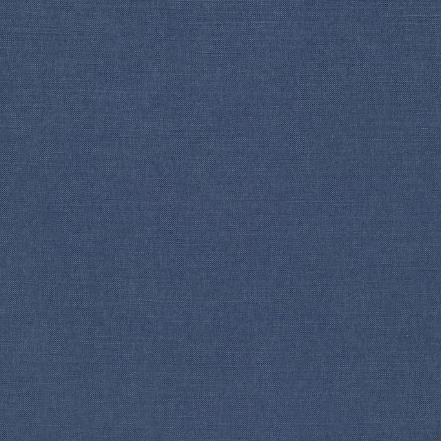 Close-up of muted navy-blue plain weave with fine crosshatched texture