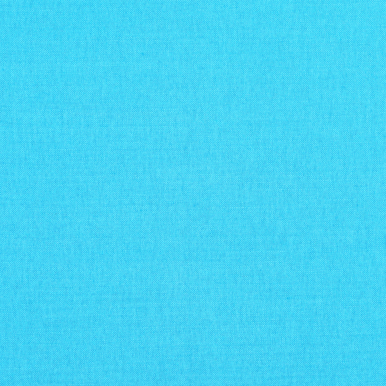 Close-up of vivid aqua-blue fabric with a fine, subtly textured plain weave