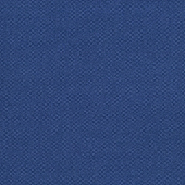 Muted denim-blue fabric with a fine, even plain weave texture