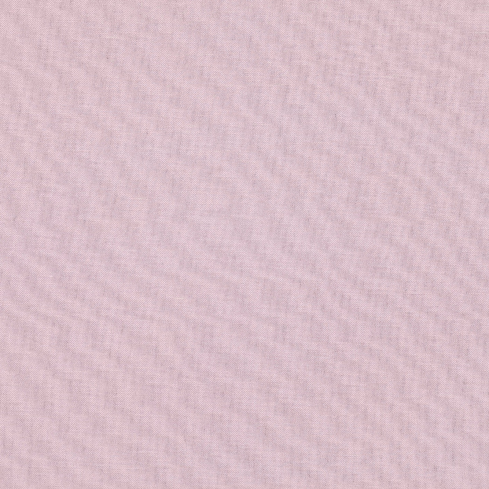 Pale orchid pink plain-weave fabric swatch with a softly textured surface
