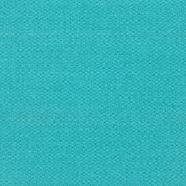 Fine plain-woven fabric in vivid peacock teal with subtle surface texture