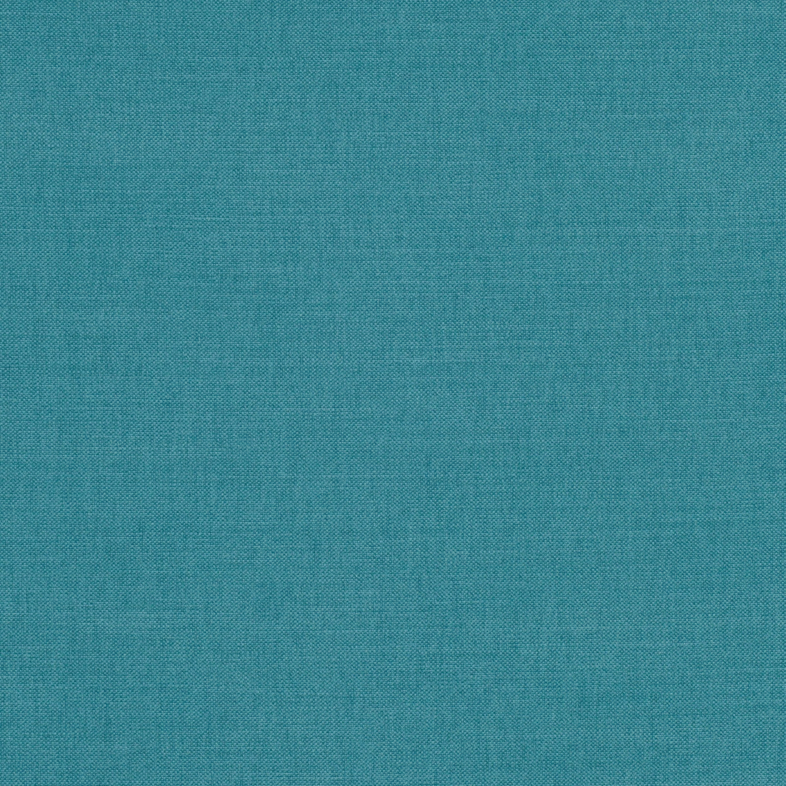 Close-up of cool blue-teal fabric with a fine woven crosshatch texture