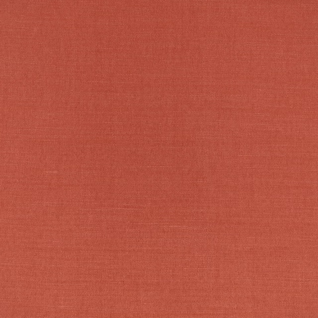 Warm pimento-red plain weave showing fine crosshatch texture and subtle tonal depth