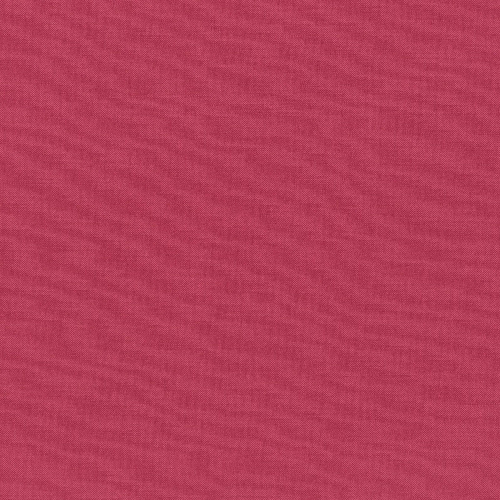 Pomegranate-red plain weave with fine, subtly mottled surface texture