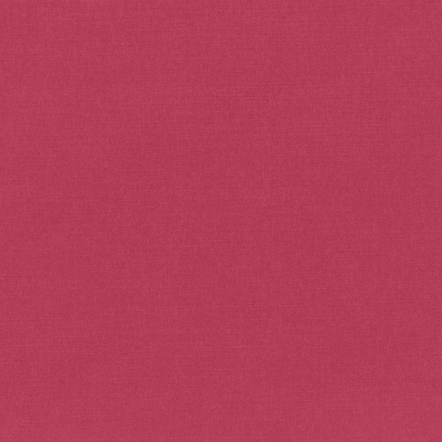 Pomegranate-red plain weave with fine, subtly mottled surface texture