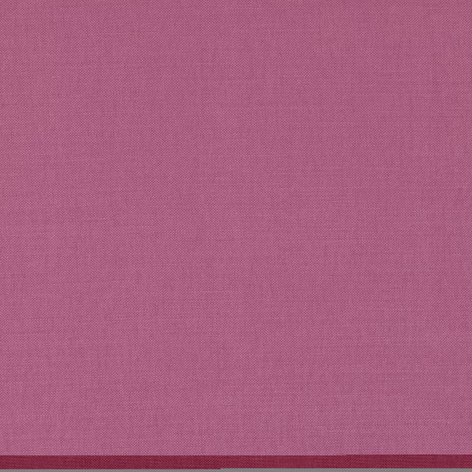 Dusty rose-pink plain weave with subtle texture and darker lower edge