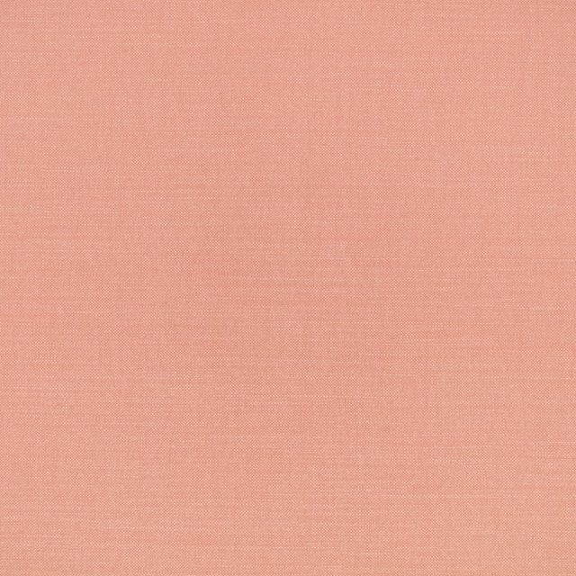 Fine coral-pink plain weave with subtle crosshatched texture