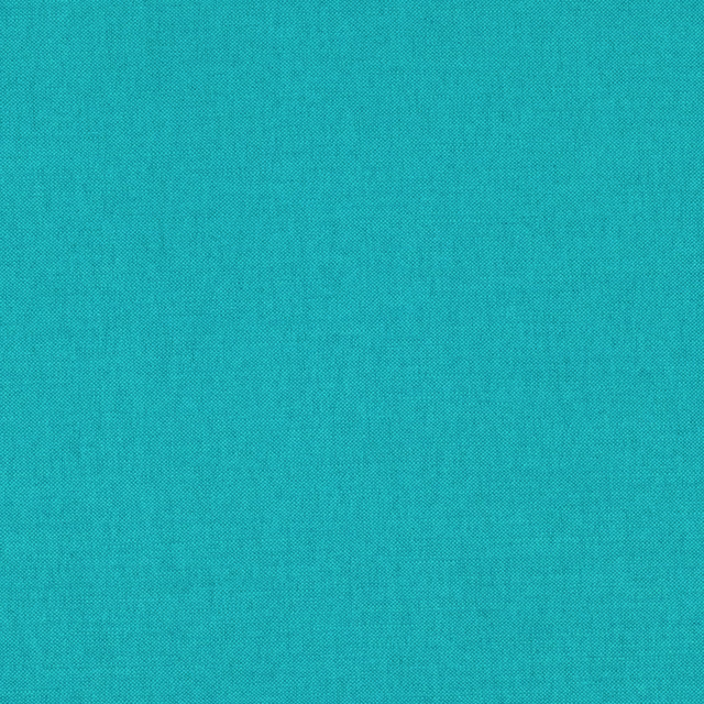 Close-up of Saltlake’s saturated turquoise-teal plain weave with a fine, even grain