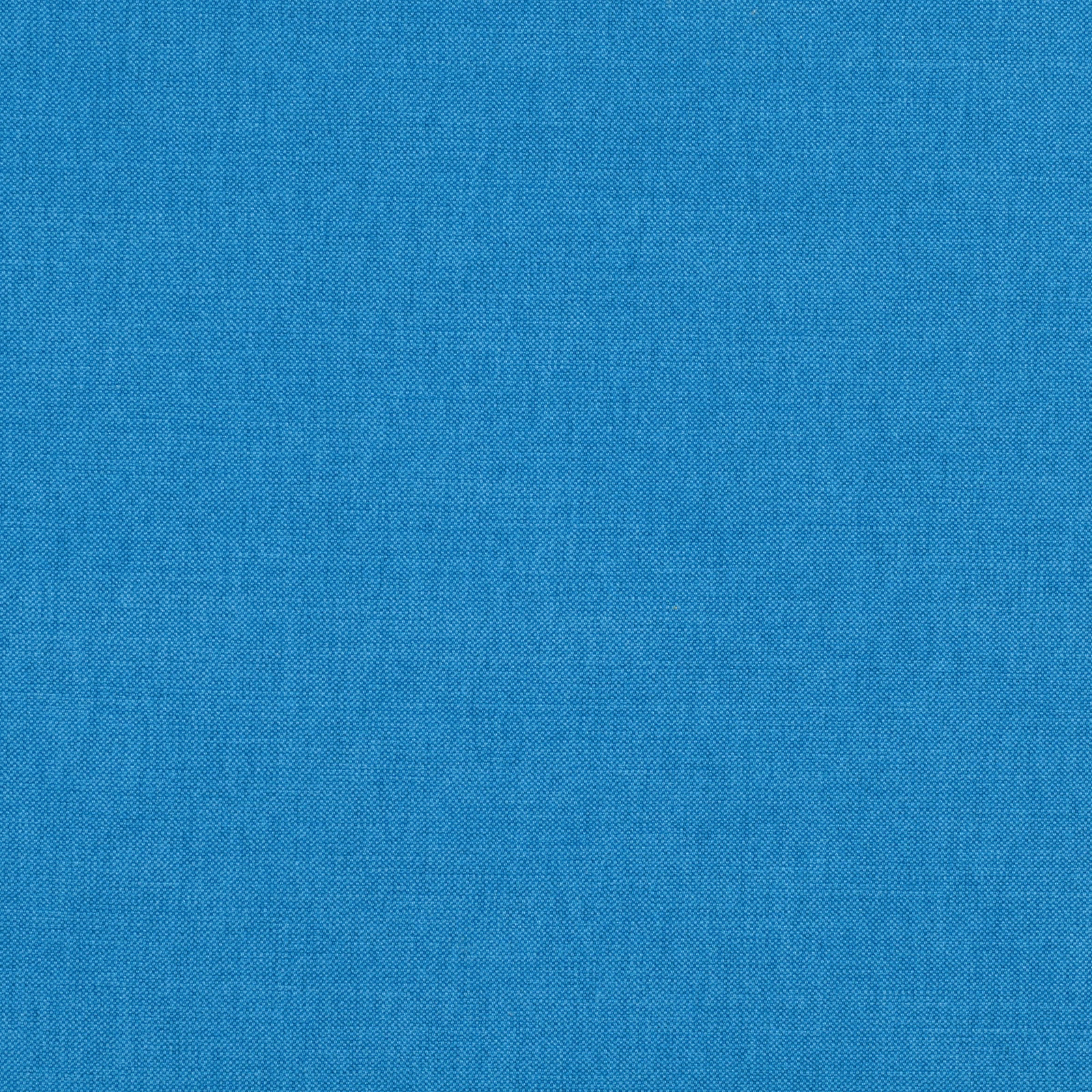 Close-up of vivid ocean-blue fabric with a fine, subtly tonal woven texture
