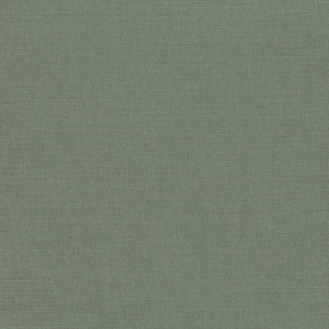 Muted spinach-green plain weave with fine greyed tonal texture