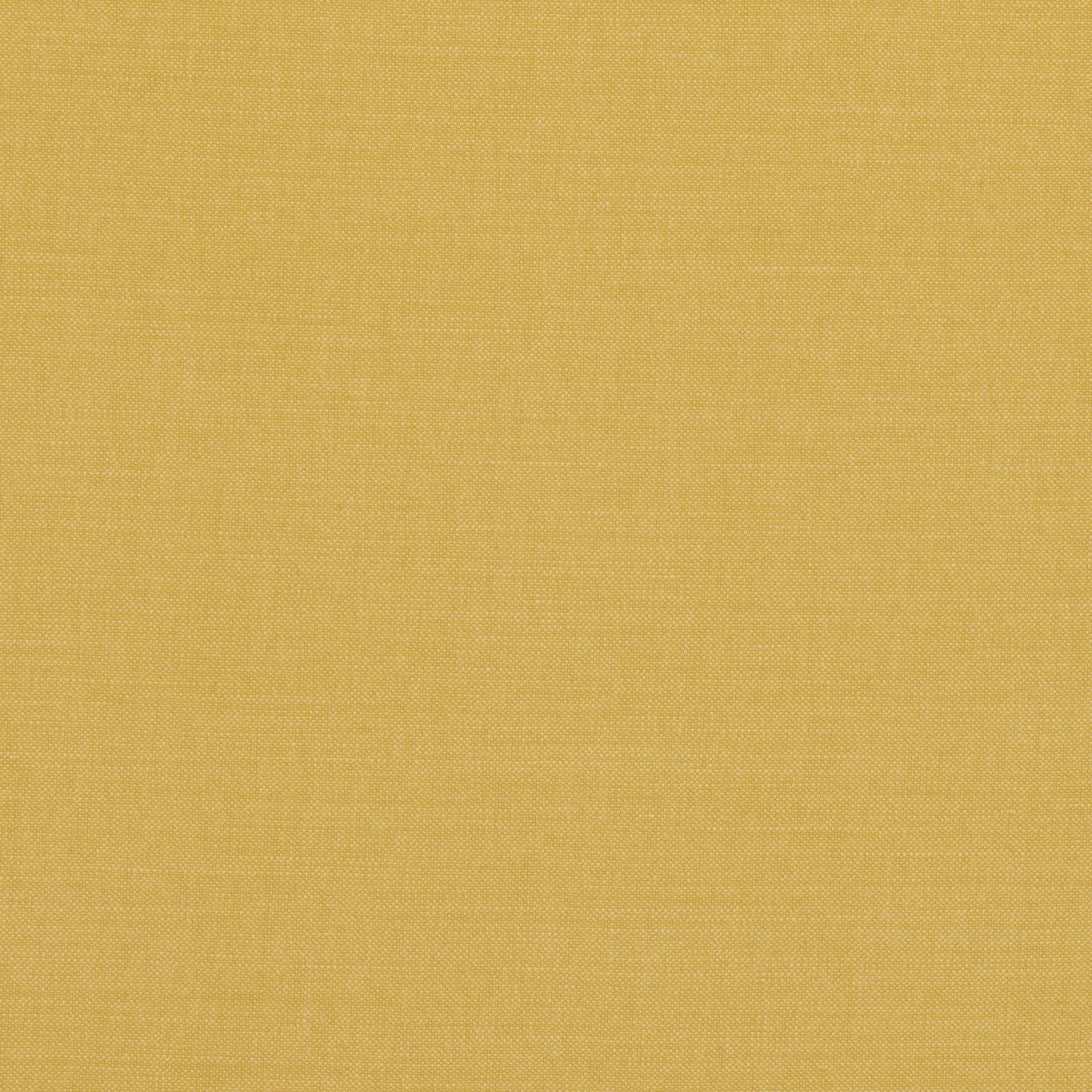 Close-up of warm sunflower-yellow fabric with a fine, tightly woven plain texture