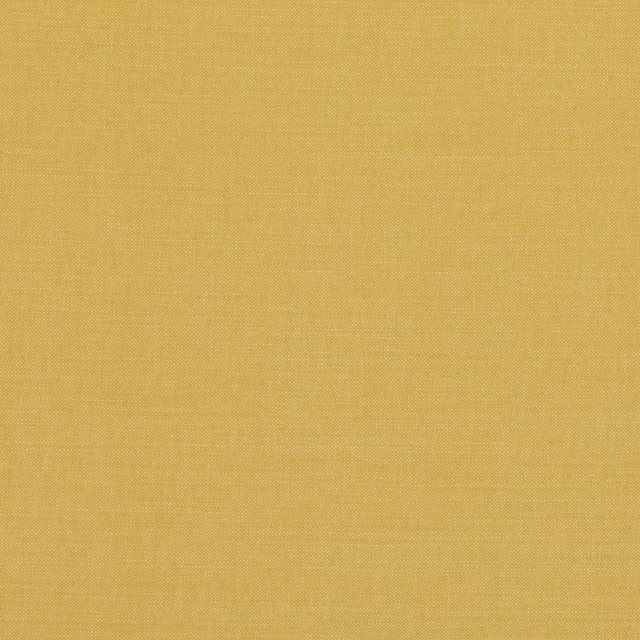 Close-up of warm sunflower-yellow fabric with a fine, tightly woven plain texture