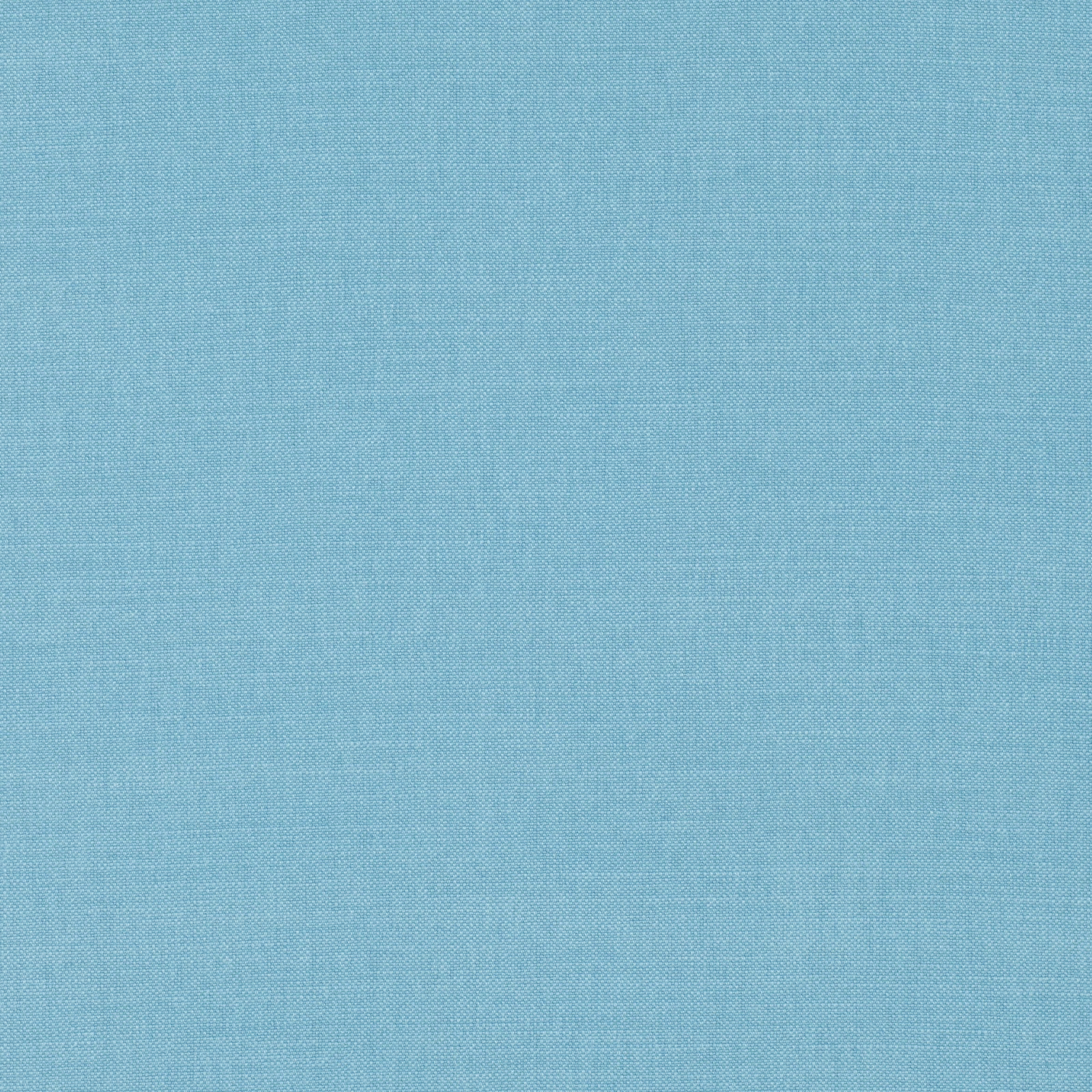 Close-up of soft aqua-blue Linara fabric with a fine tonal plain weave