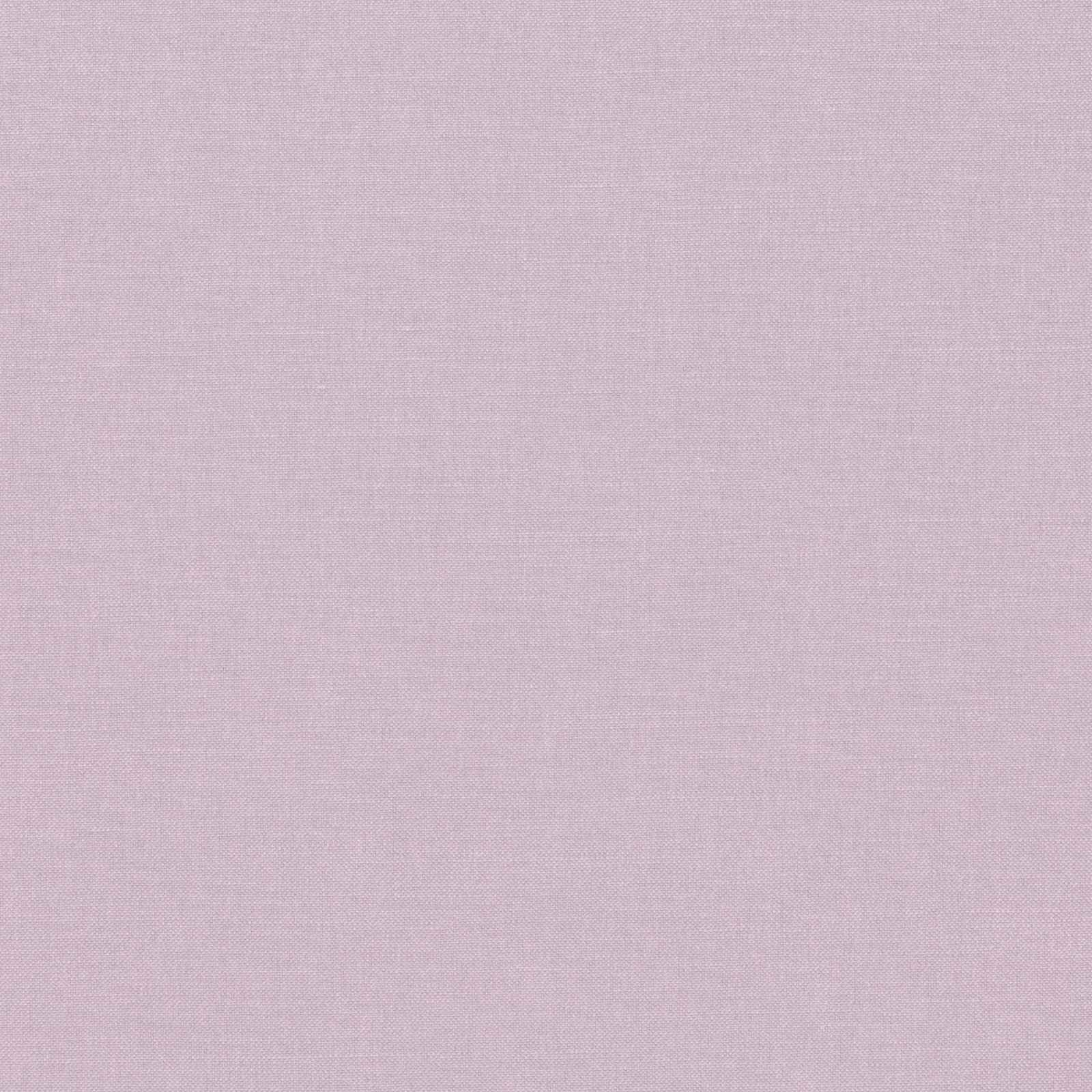 Close-up of pale Sweet Pea pink-lilac fabric with a fine, even weave
