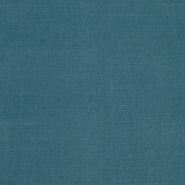 Muted teal-blue textile showing a fine, even woven grain and subtle tonal depth