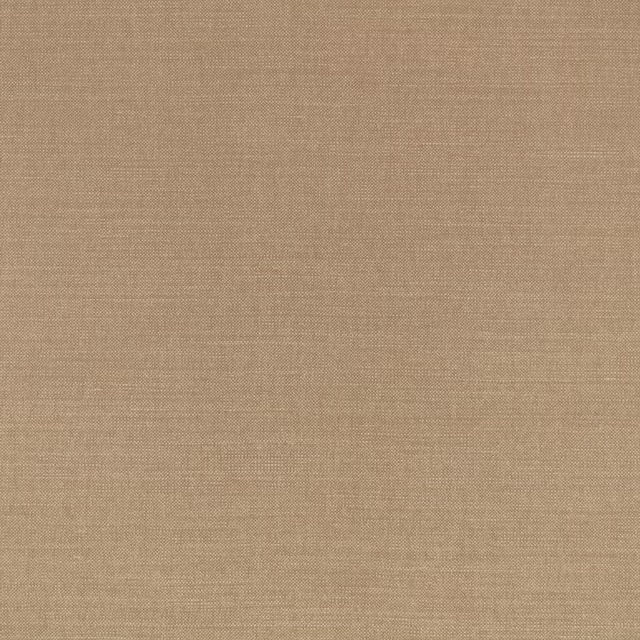 Warm tawny beige plain-weave textile showing a fine, even woven texture
