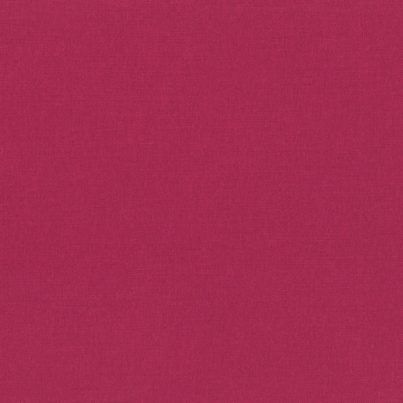 Close-up of fine plain weave in deep raspberry-pink Teaberry fabric