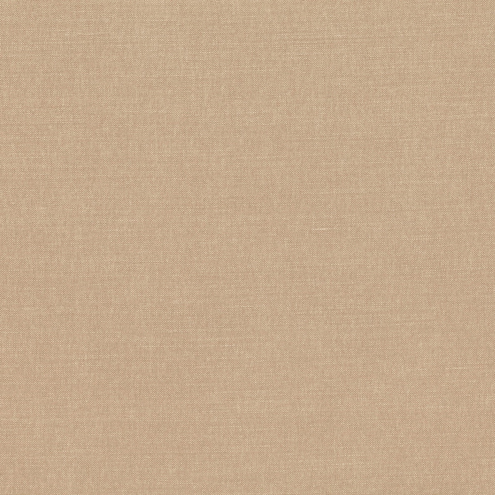 Warm teak beige fabric showing a fine, softly textured plain weave