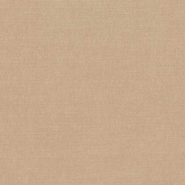 Warm teak beige fabric showing a fine, softly textured plain weave
