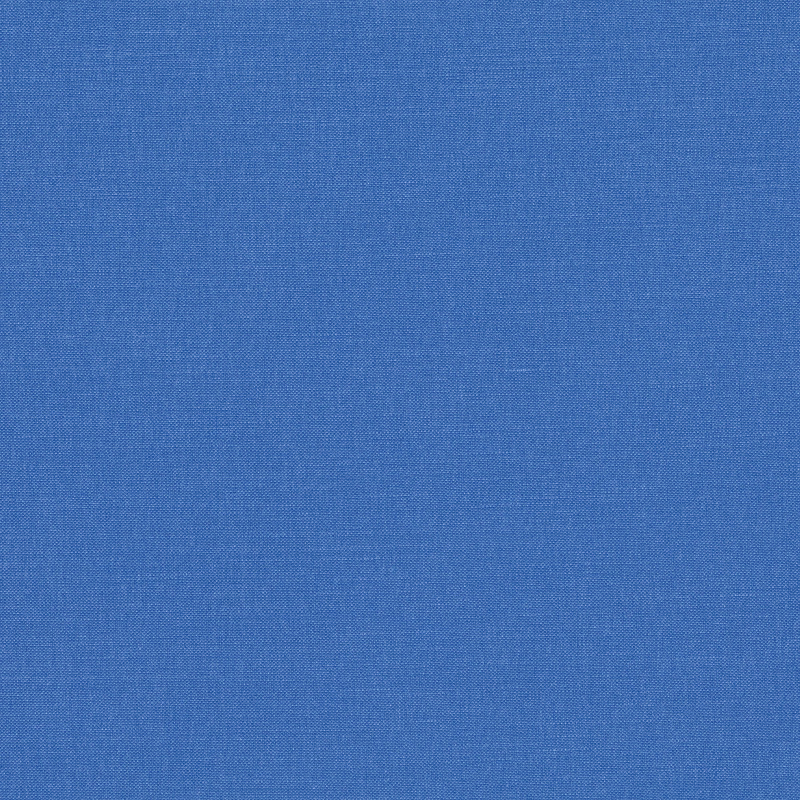 Muted mid blue fabric with a fine, subtly mottled plain weave