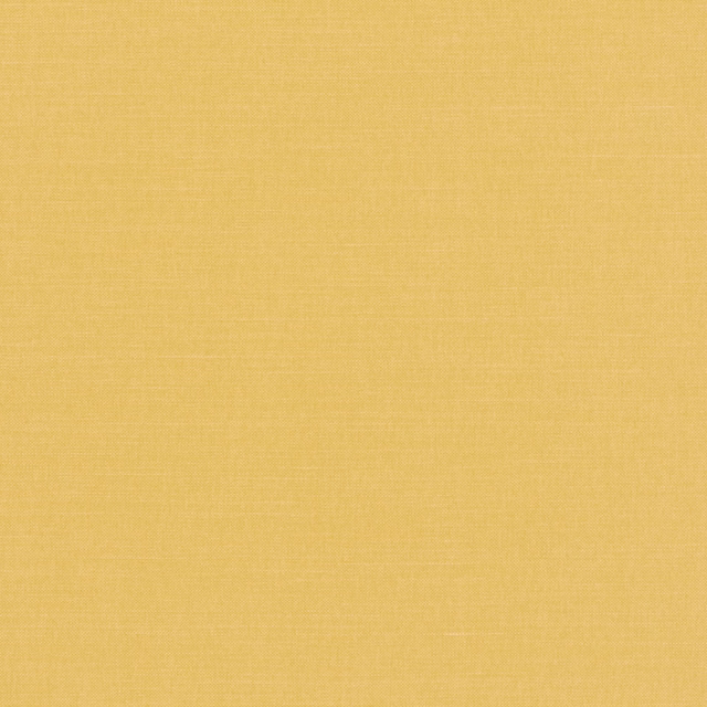 Warm turmeric-yellow fine plain weave with subtle horizontal surface texture