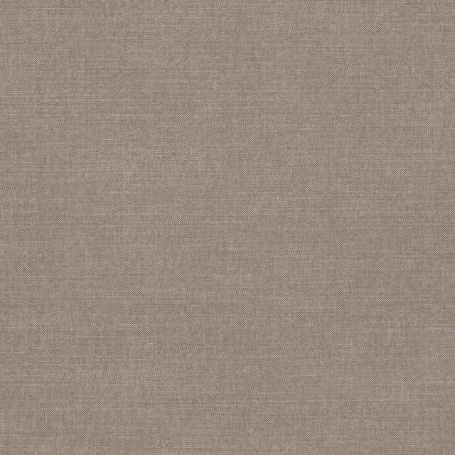 Close-up of softly mottled umber taupe fabric with a fine crosshatched weave