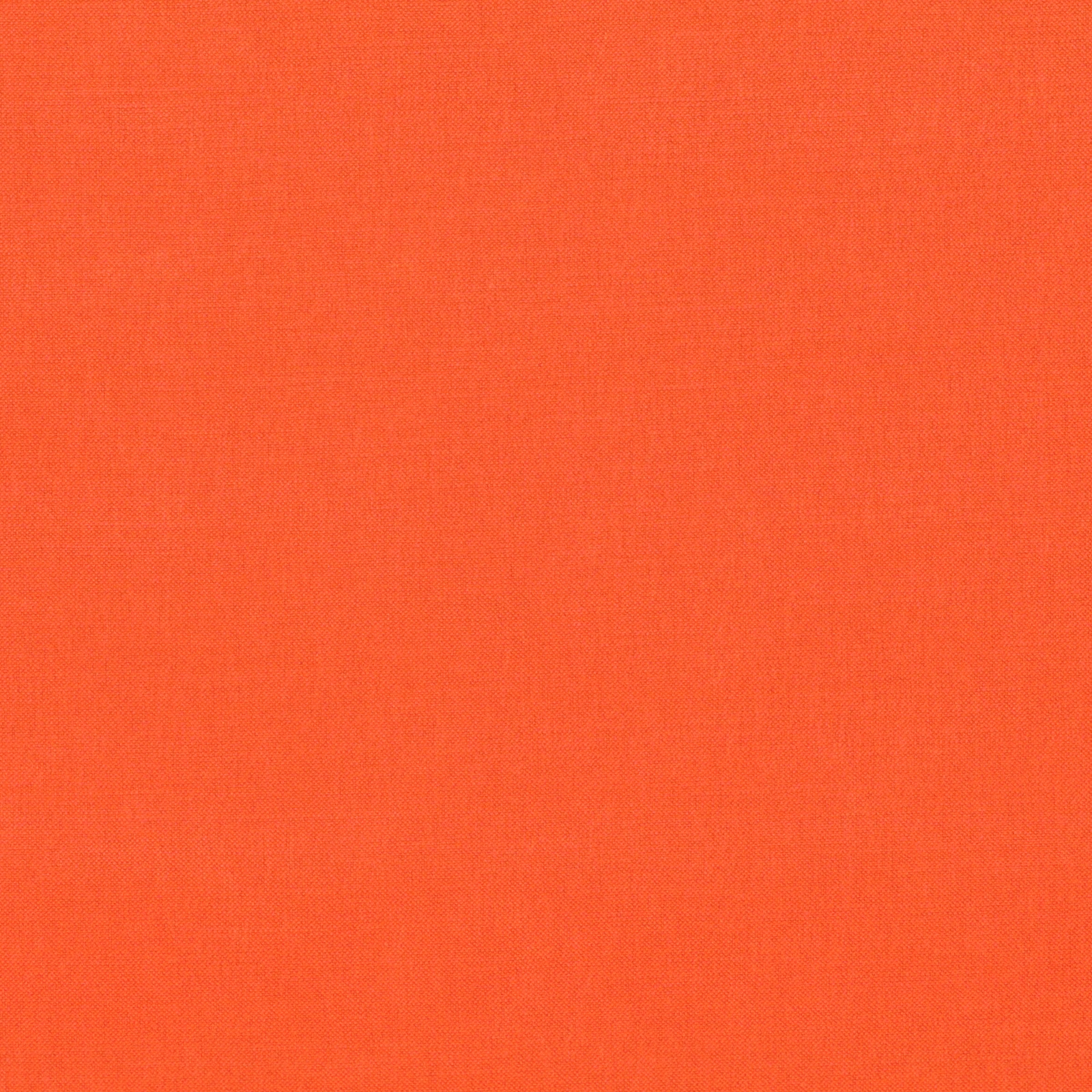Vivid vermilion orange-red fabric with a fine, even woven texture